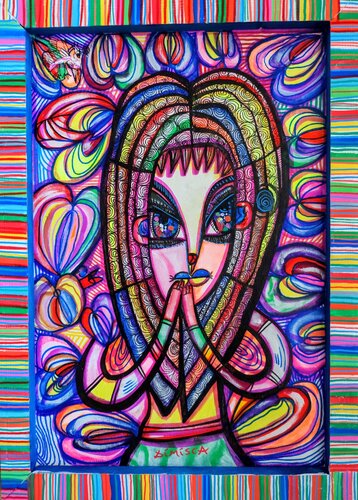 I am alone surrounded by love by Laurentiu Dimisca, 회화 for Sale on Singulart