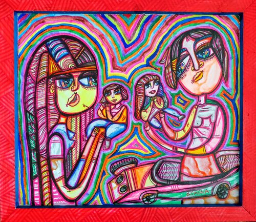 You belong to Me,I belong to You by Laurentiu Dimisca, 회화 for Sale on Singulart