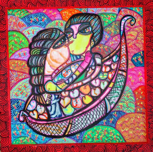 The Ship of Love von Laurentiu Dimisca, Malerei kaufen auf Singulart