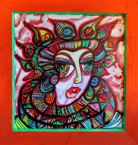 The Baroque Woman par Laurentiu Dimisca, Peinture en vente sur Singulart