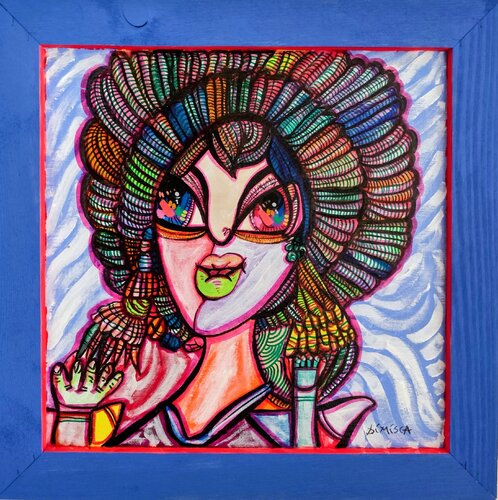 The Gypsy woman van Laurentiu Dimisca, Schilderij te koop op Singulart