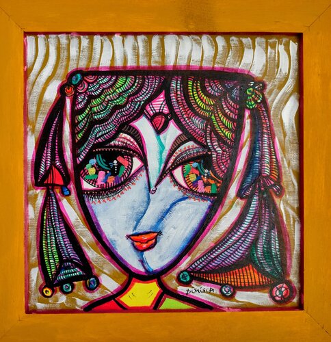 The Indian Woman von Laurentiu Dimisca, Malerei kaufen auf Singulart