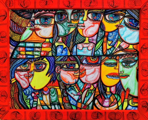 Live Forever van Laurentiu Dimisca, Schilderij te koop op Singulart