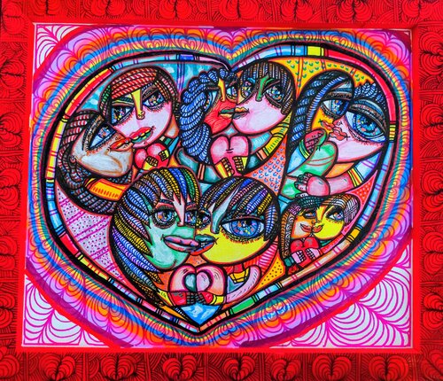 With all my heart di Laurentiu Dimisca, Pittura in vendita su Singulart