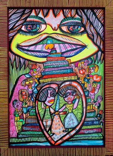 The Offering of Love by Laurentiu Dimisca, 회화 for Sale on Singulart