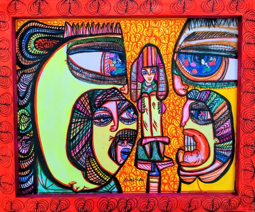 You are chosen, my heart by Laurentiu Dimisca, 회화 for Sale on Singulart