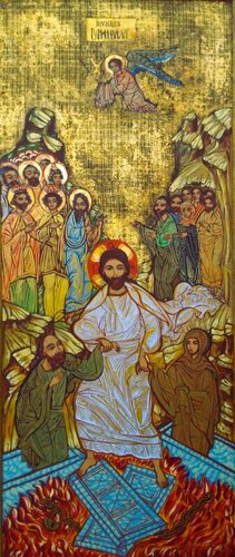 2.The Resurrection of the Lord Jesus Christ di Laurentiu Dimisca, Pittura in vendita su Singulart