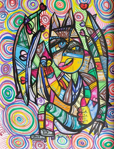 Batman Forever 5 by Laurentiu Dimisca, Painting for Sale on Singulart