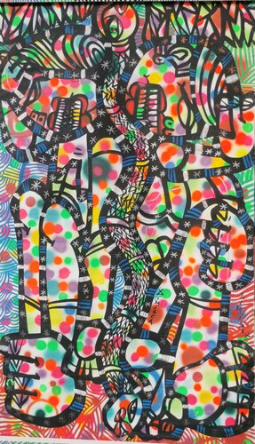 The temptation of the stopped fruit di Laurentiu Dimisca, Pittura in vendita su Singulart