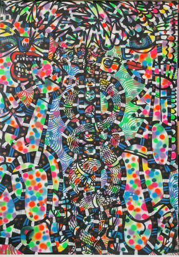 Expulsion from heaven di Laurentiu Dimisca, Pittura in vendita su Singulart