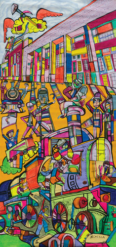 Remember Golden Age by Laurentiu Dimisca, 회화 for Sale on Singulart