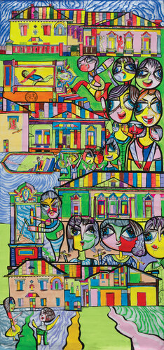 The Great Architect von Laurentiu Dimisca, Malerei kaufen auf Singulart