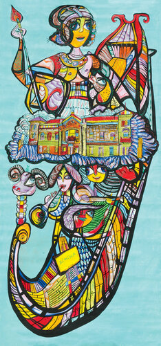 The Ark van Laurentiu Dimisca, Schilderij te koop op Singulart