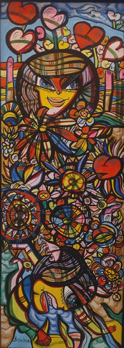 Where are you love?!, where are you running ?! fascinating paintings by romanian master painter Dimisca von Laurentiu Dimisca, Malerei kaufen auf Singulart
