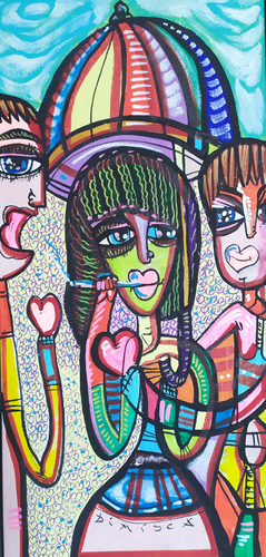 Martin Monroe - I love you von Laurentiu Dimisca, Malerei kaufen auf Singulart