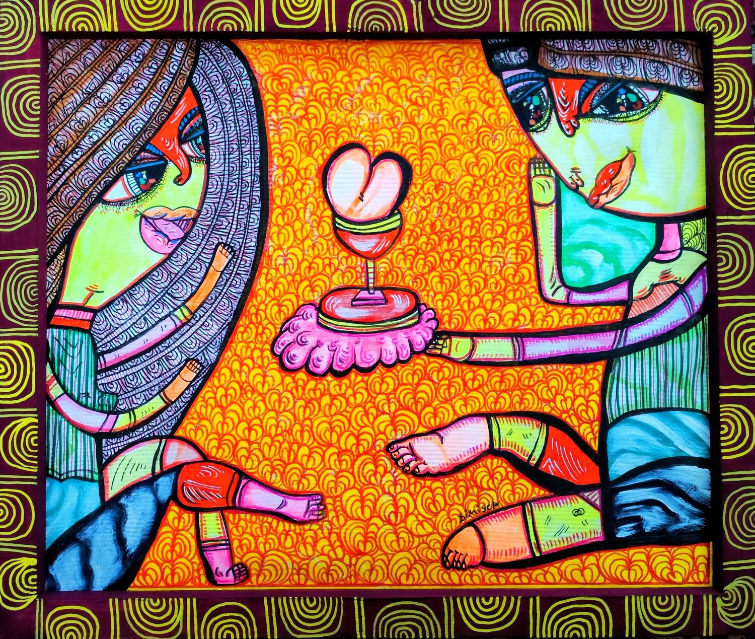 Can I enter your painting? Laurentiu Dimisca