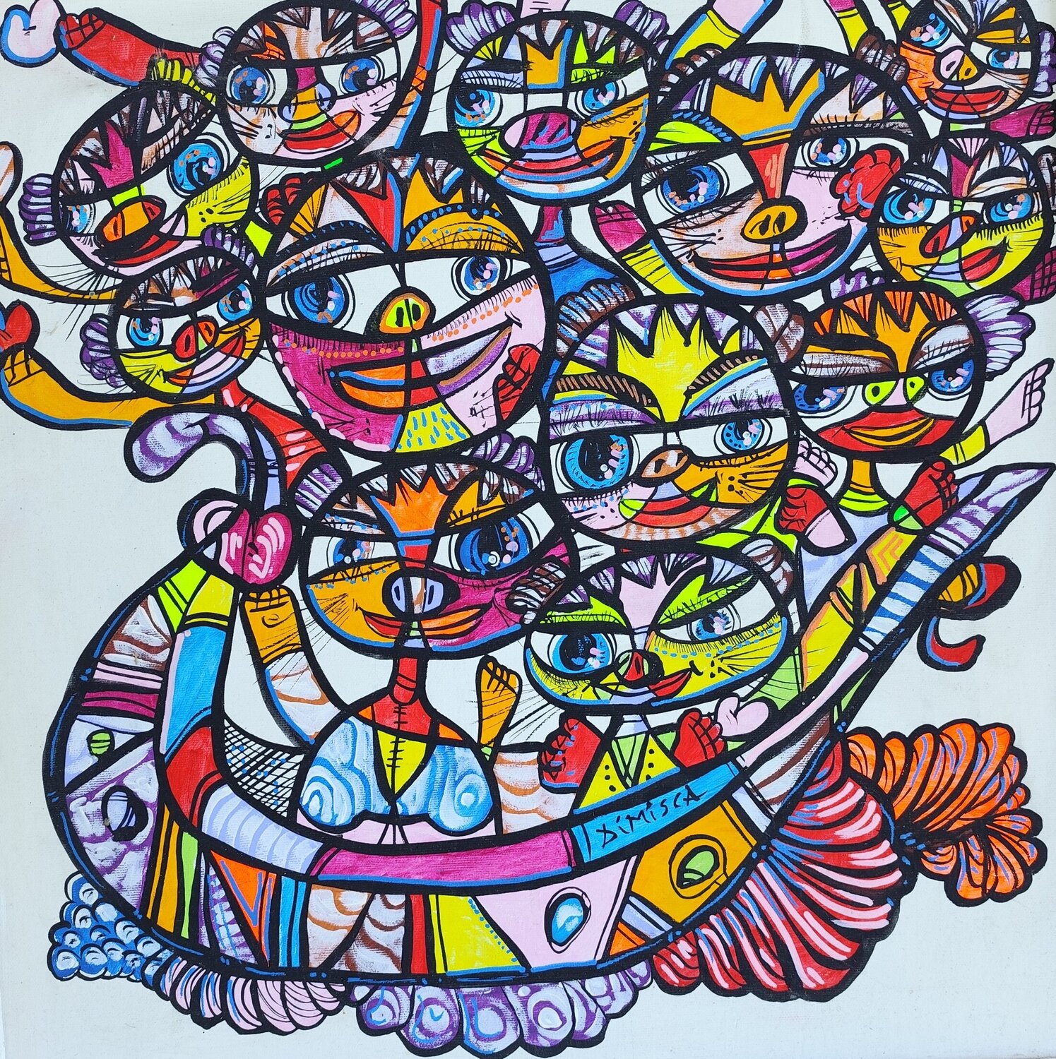 The Ship of Love Laurentiu Dimisca Pintura original en venta