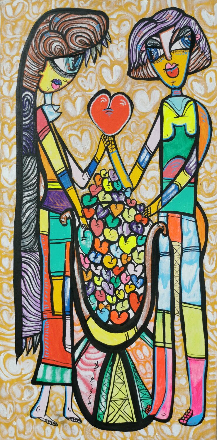 The hearts collectors stunning style my romanian master portrets Dimisca Laurentiu Dimisca