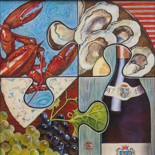 Serie Stereotype. "Französischer Schick" by Yaroslav Kurbanov, Work on Paper for Sale on Singulart