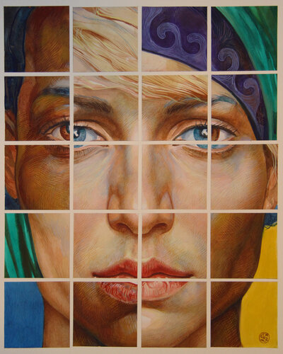 "GLOBALIZATION 2" di Yaroslav Kurbanov, Pittura in vendita su Singulart