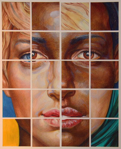 "GLOBALIZATION 1" van Yaroslav Kurbanov, Schilderij te koop op Singulart