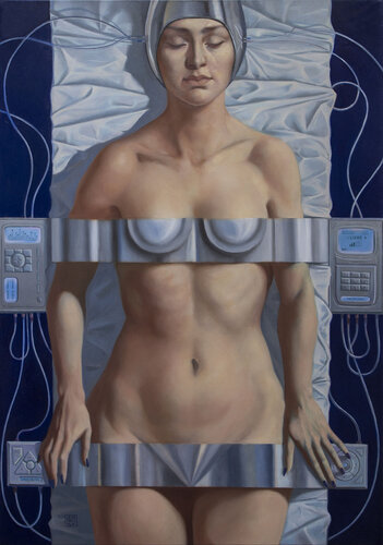 SIMULATION OF FEELINGS van Yaroslav Kurbanov, Schilderij te koop op Singulart