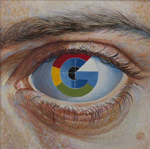 "Complete control " von Yaroslav Kurbanov, Malerei kaufen auf Singulart