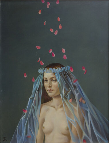 BRIDE van Yaroslav Kurbanov, Schilderij te koop op Singulart