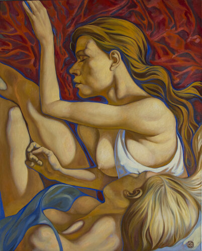 Girlfriends 1 de Yaroslav Kurbanov, Pintura a la venta en Singulart