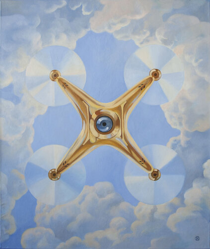 "AUGE DES HIMMELS" di Yaroslav Kurbanov, Pittura in vendita su Singulart