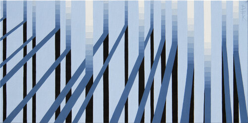 SCHATTENSPIEL 3  /  Shadow Play 3 van Krisztina Dózsa-Farkas, Schilderij te koop op Singulart