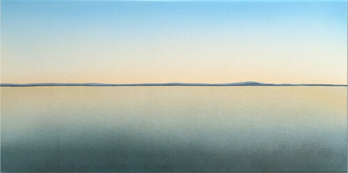 Balaton 2. / Plattensee 2. / Ungarn by Krisztina Dózsa-Farkas, Painting for Sale on Singulart