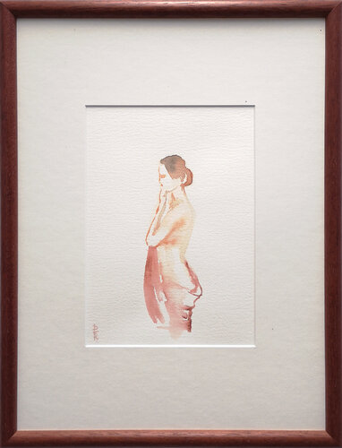 Die Denkerin von Krisztina Dózsa-Farkas, Malerei kaufen auf Singulart