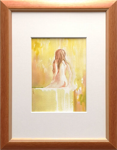 Schöne Rücken par Krisztina Dózsa-Farkas, Peinture en vente sur Singulart