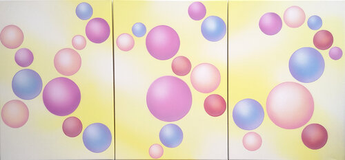 Happiness van Krisztina Dózsa-Farkas, Schilderij te koop op Singulart