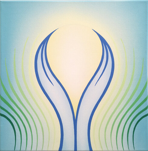 HEILENDE HÄNDE 2 / Healing Hands 2 by Krisztina Dózsa-Farkas, 絵画 for Sale on Singulart