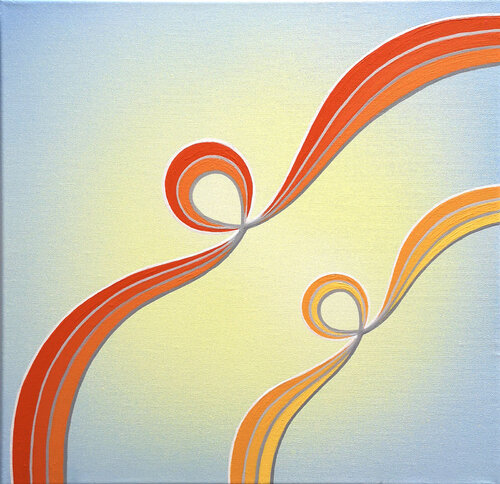 ICH SCHÜTZE DICH / I protect you di Krisztina Dózsa-Farkas, Pittura in vendita su Singulart