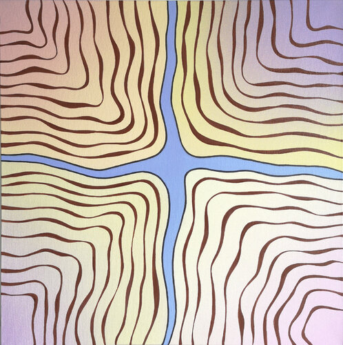 ENTSCHEIDUNGSWEGE / Decision processes by Krisztina Dózsa-Farkas, 絵画 for Sale on Singulart