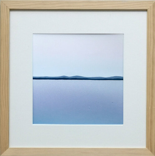 Balaton 8/3 rosa par Krisztina Dózsa-Farkas, Peinture en vente sur Singulart