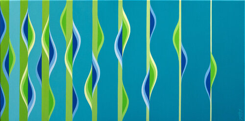 Zusammengehörigkeit / Togetherness van Krisztina Dózsa-Farkas, Schilderij te koop op Singulart