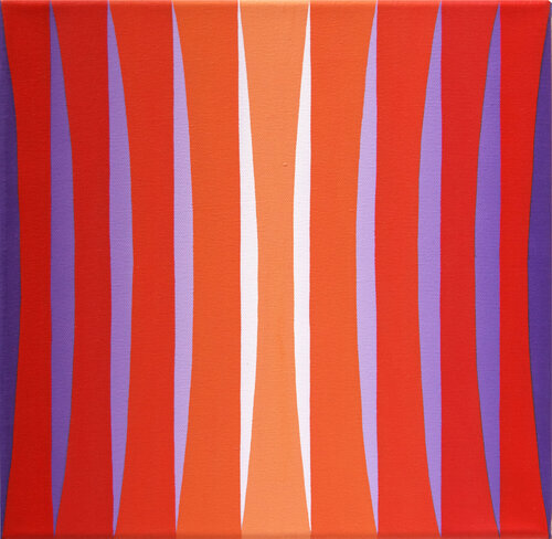 Schlitze / Slit van Krisztina Dózsa-Farkas, Schilderij te koop op Singulart