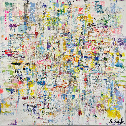 Monet Paradise by Sylwia Synak, Painting for Sale on Singulart