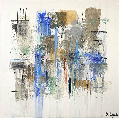 Côte d'Azur by Sylwia Synak, Painting for Sale on Singulart