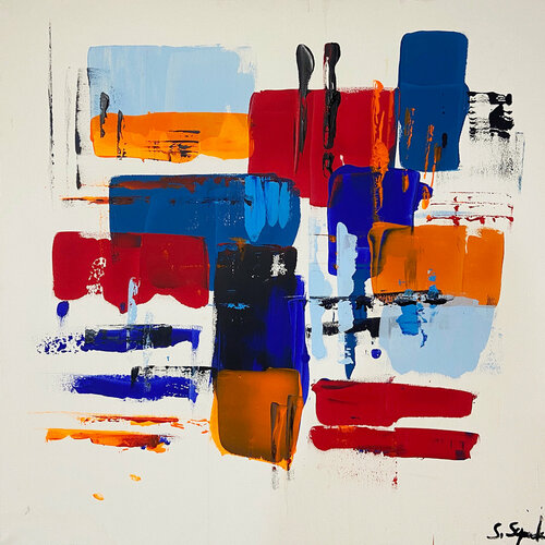 Ying & Yang 3 by Sylwia Synak, Painting for Sale on Singulart