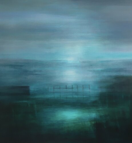 Looking Out to Sea 2 van Michèle Griffiths, Schilderij te koop op Singulart