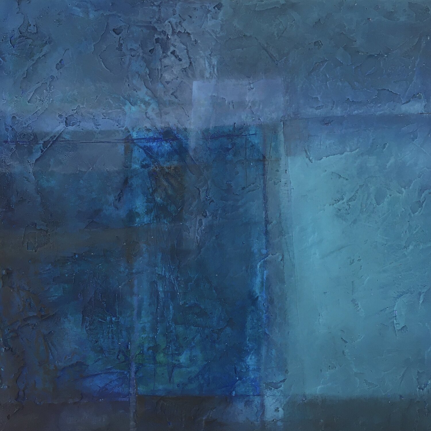 Deep Peace , Blue Painting 4 Michèle Griffiths