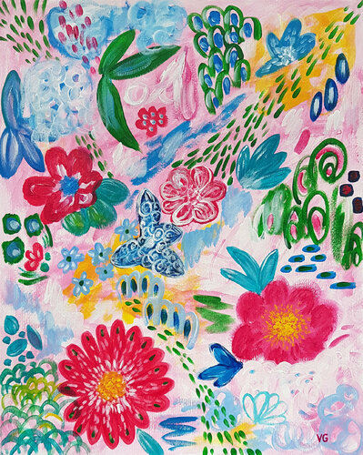 Spring melody di Viktoriya Gorokhova, Opera su carta in vendita su Singulart