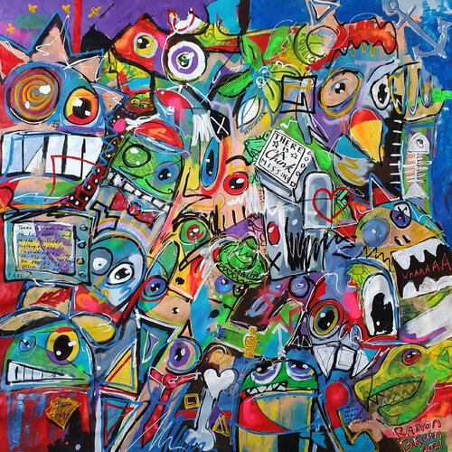 Inverse Euneirophrenia di Ramon Bruin, Pittura in vendita su Singulart