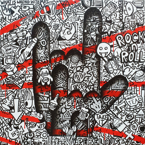 Rock & Roll di Ramon Bruin, Pittura in vendita su Singulart