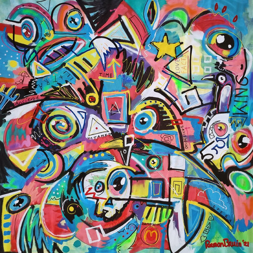 Evolution by Ramon Bruin, 회화 for Sale on Singulart